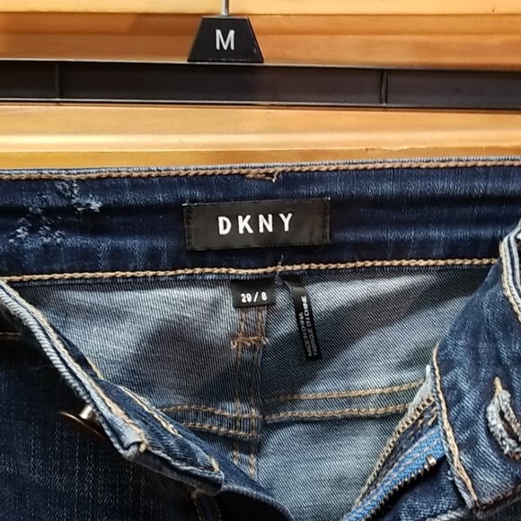 DKNY Ankle Skinny Blue Jeans - Picture 3 of 3